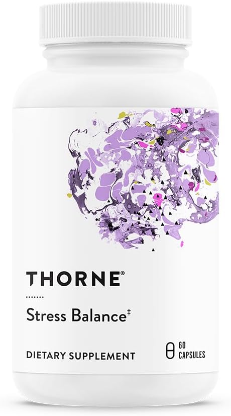 Stress Balance (Formerly Phytisone) - Adrenal Support Supplement with Vitamin C & Ashwagandha - Dairy-Free Health Support* - 60 Capsules - 30 Servings