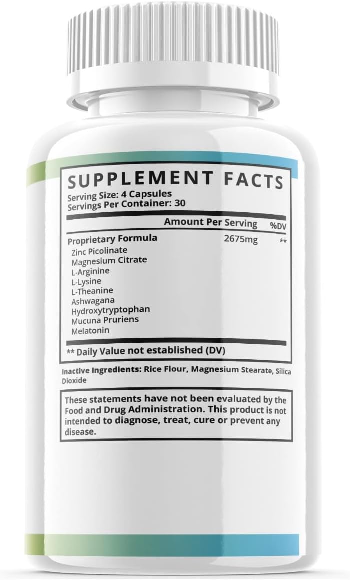 Scientific Resurge Advanced Deep Sleep #1 Sleeping Melatonin Aid Formula 120 Capsules Xp Non Habit Forming Natural