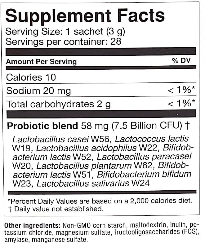 OMNi BiOTiC Stress Release - Clinically Tested Probiotic for Stress Management & Gut-Brain Axis Support - Stress Probiotic and Mood Probiotic - Vegan, Non-Gmo (28 Daily Packets)
