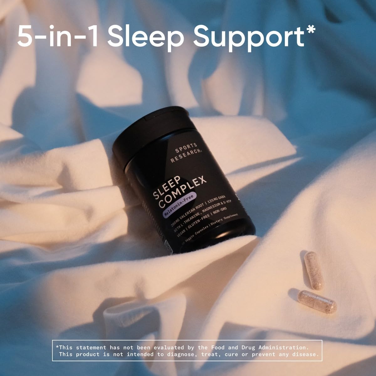 Sleep Complex - Melatonin-Free Herbal & Magnesium Blend - 30 Servings