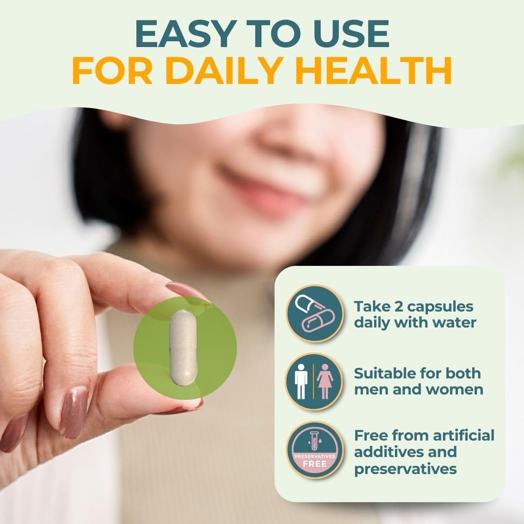 Vital Gut Health 4In1 Formula with Apple Cider Vinegar, Prebiotics & Probiotics, Digestive Enzymes for Strong Immunity Support and Complete Gut and Digestion Support