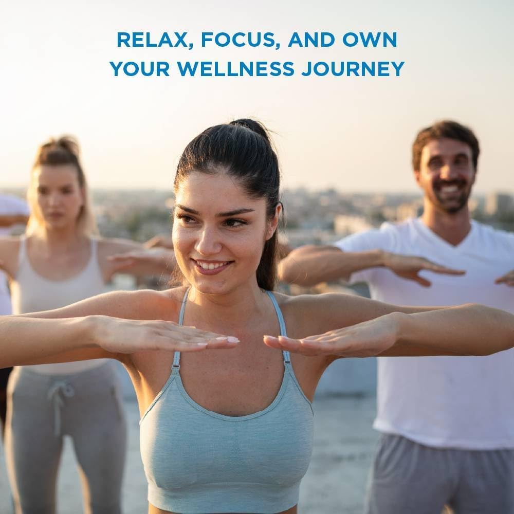 Relax Focus - Daily Supplement for Stress Support - Contains L-Theanine, GABA, Vitamin B6 & Magnesium - 30 Capsules (30 Servings)