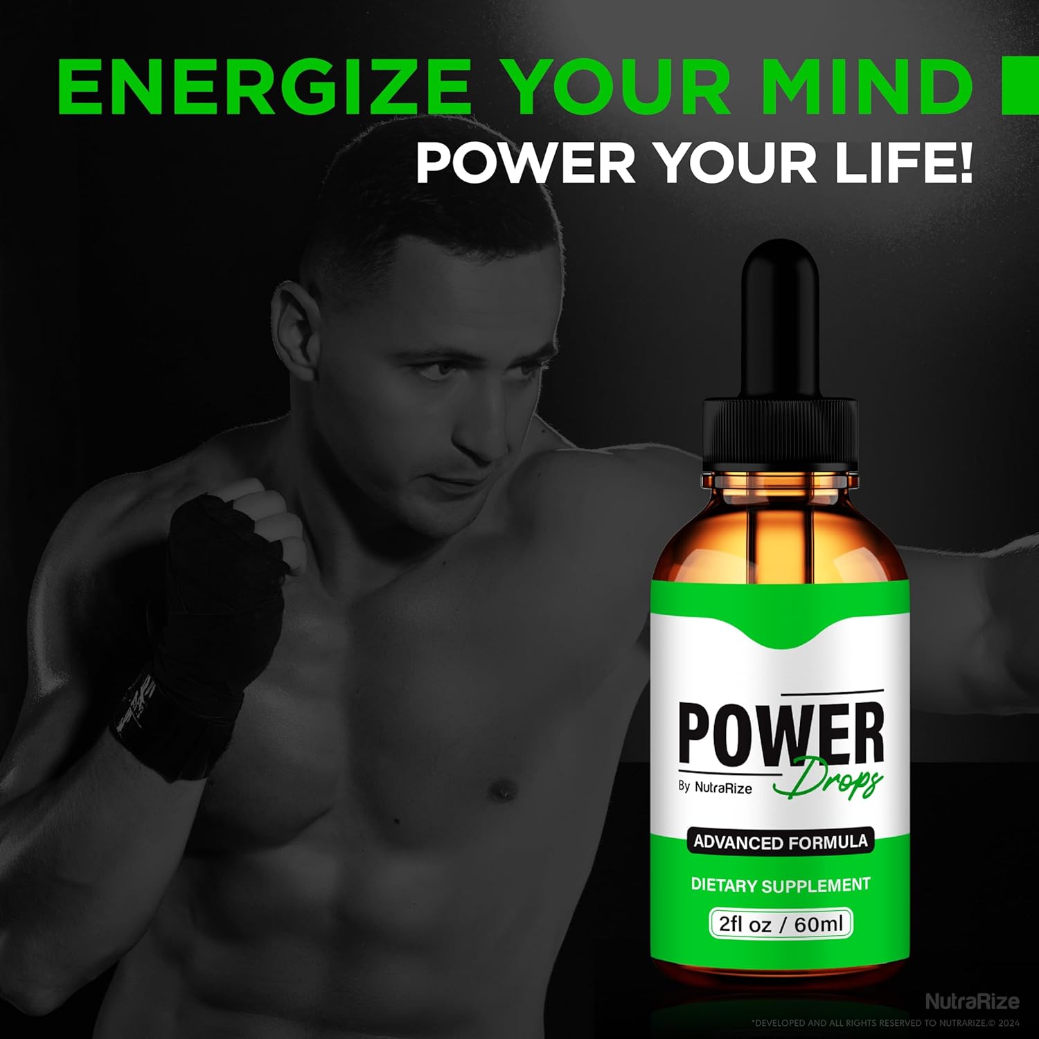 Power Drops, Official Power Drops, All-Natural Liquid Formula to Support Stamina, Energy and Overall Well-Being, Premium Powerdrops Gotas Review (30 Servings)