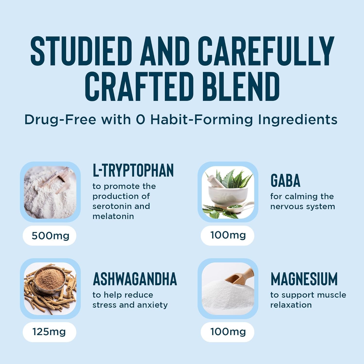 Sleep Aid for Adults, Melatonin 5Mg with Magnesium Glycinate, Sleep-Promoting Valerest & Ashwagandha, Non-Habit Forming Sleep Supplement, 60 Capsules, 30-Day Supply