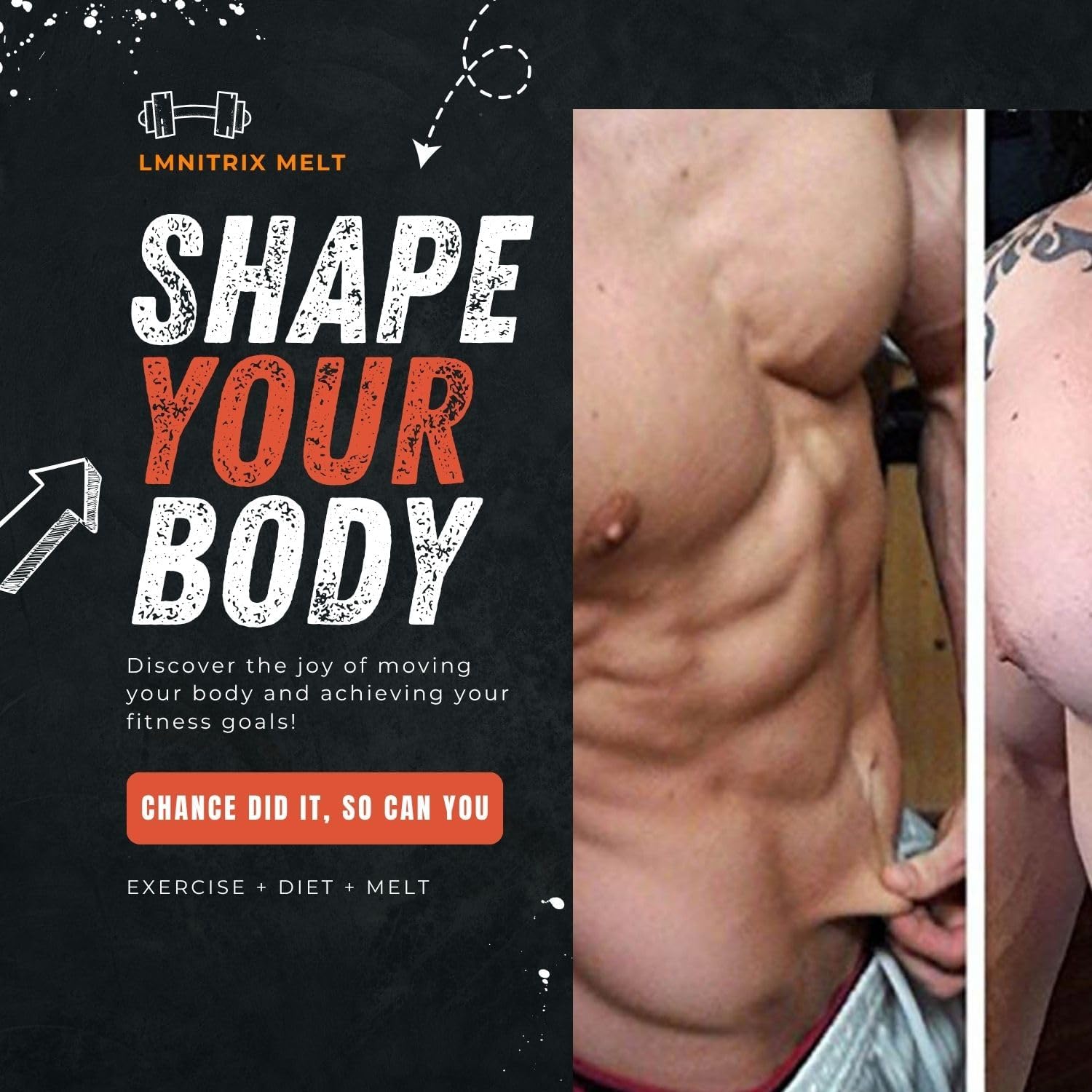 LMNITRIX MELT EXT - Thermogenic Formula with L-Carnitine & Garcinia - 60 Capsules