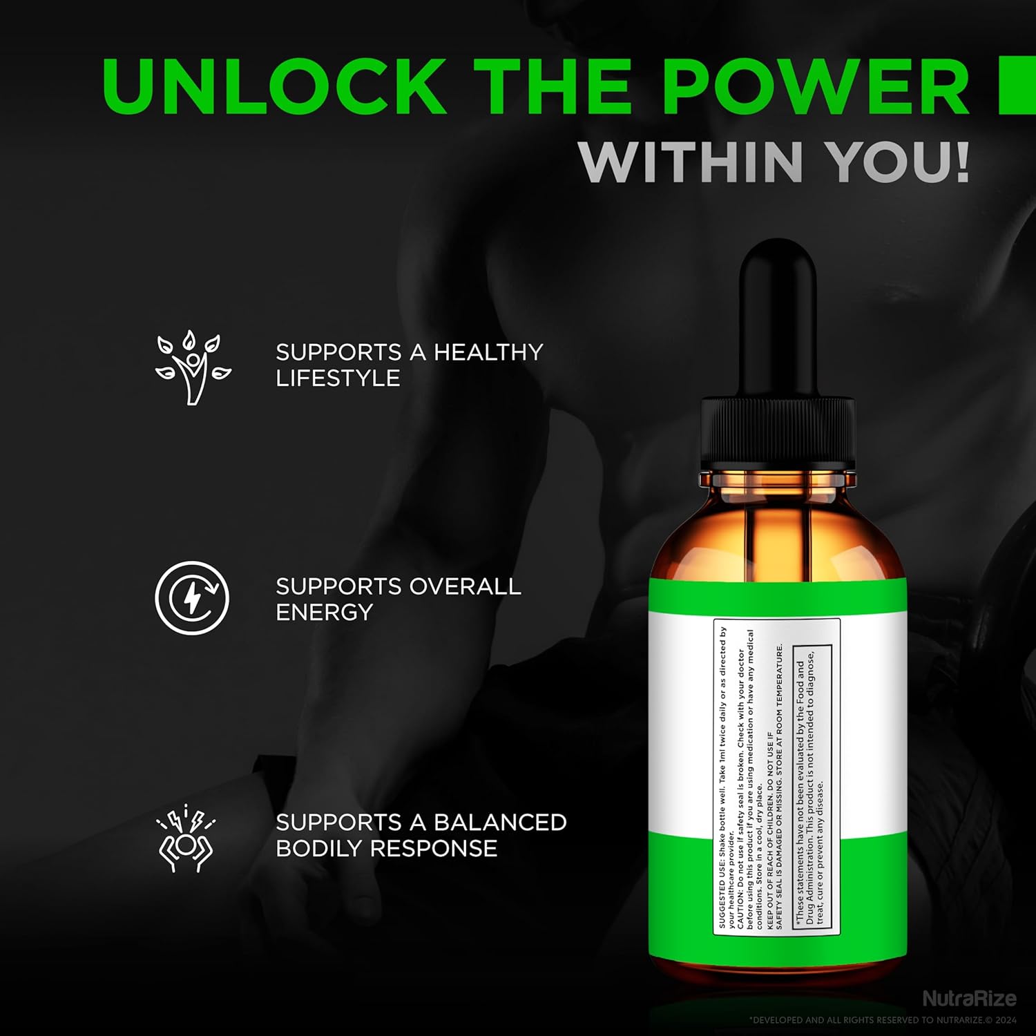 Power Drops, Official Power Drops, All-Natural Liquid Formula to Support Stamina, Energy and Overall Well-Being, Premium Powerdrops Gotas Review (30 Servings)