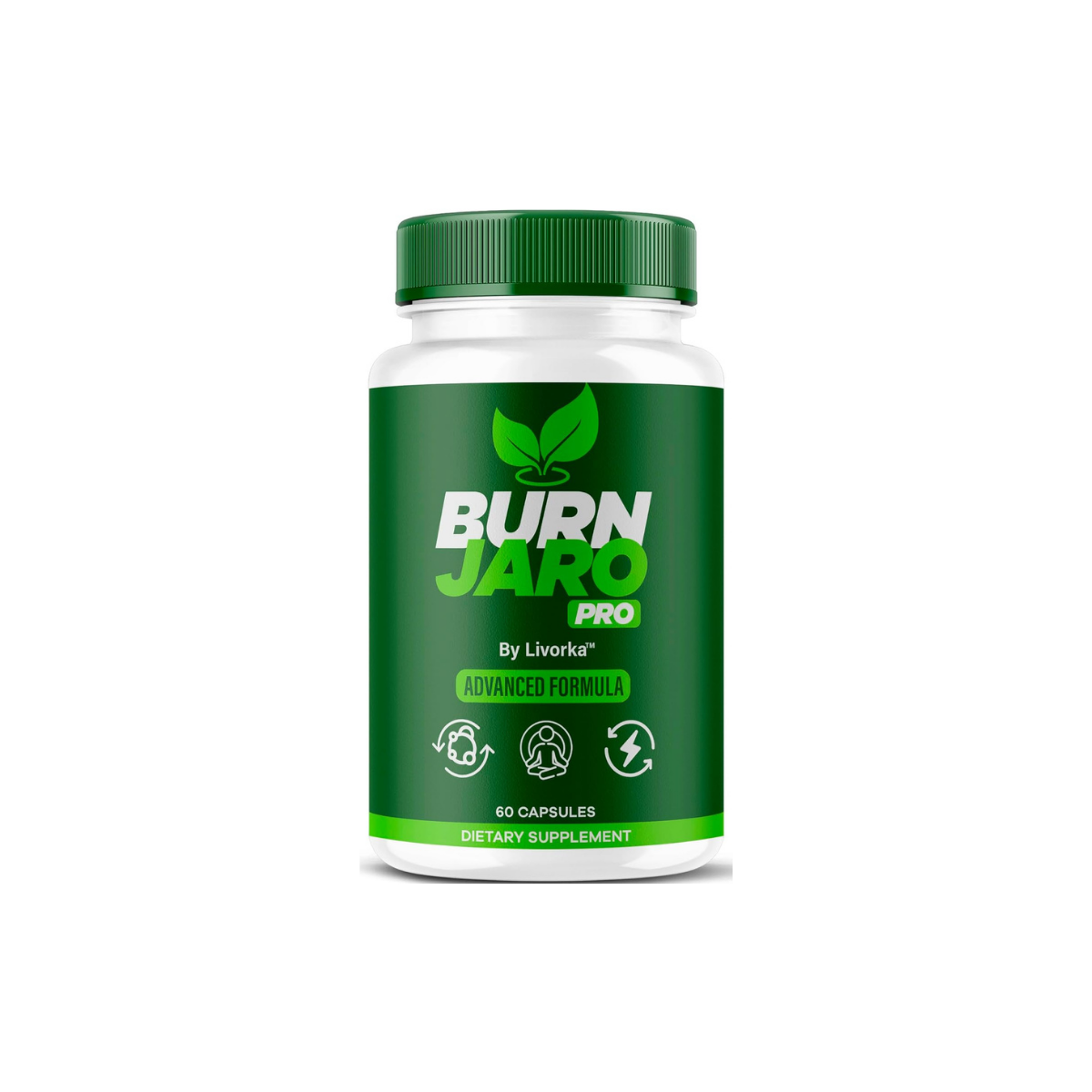 Burn Jaro Pro Supplement with Pink Salt - 3 Pack (180 Capsules Total)