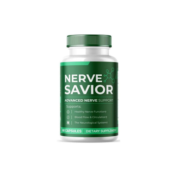 Nerve Savior 60 Count, Advanced Formula Nerve Support- 1 Pack