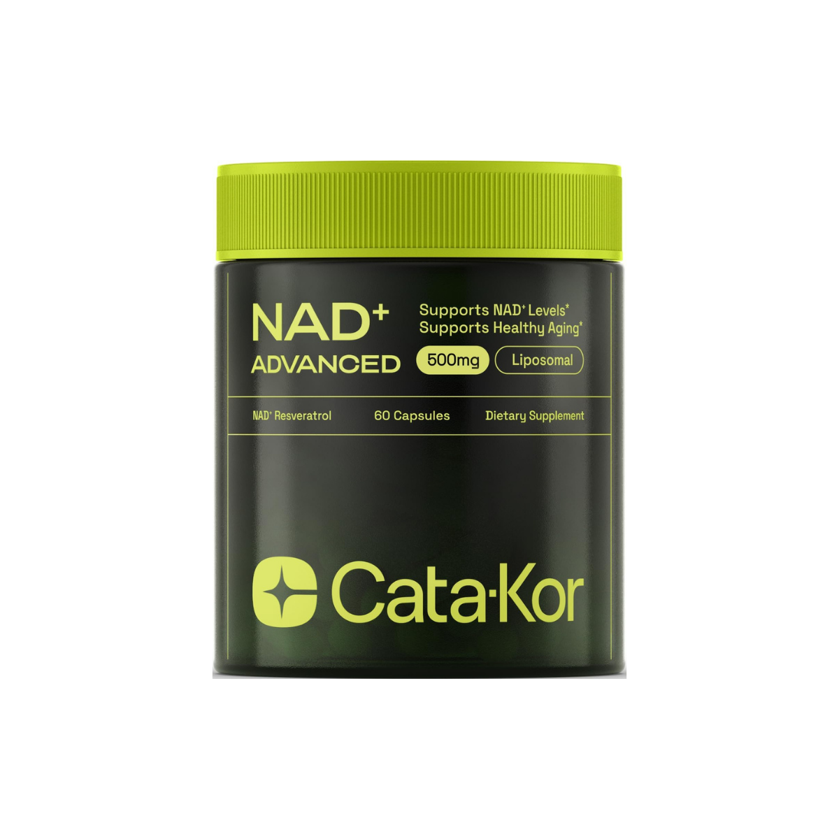 NMNH Supplement Alternative - Liposomal NAD with Resveratrol - High Purity NAD Supplement for Anti-Aging, Energy, Focus - 60 Capsules