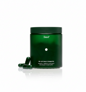 Seed  DS-01 Daily Synbiotic - Prebiotic and Probiotic for Women & Men - Digestive Health, Gut Health, Immune Support, Bloating & Constipation Relief - Vegan & Shelf-Stable - 60 Capsules (30-Day Supply)