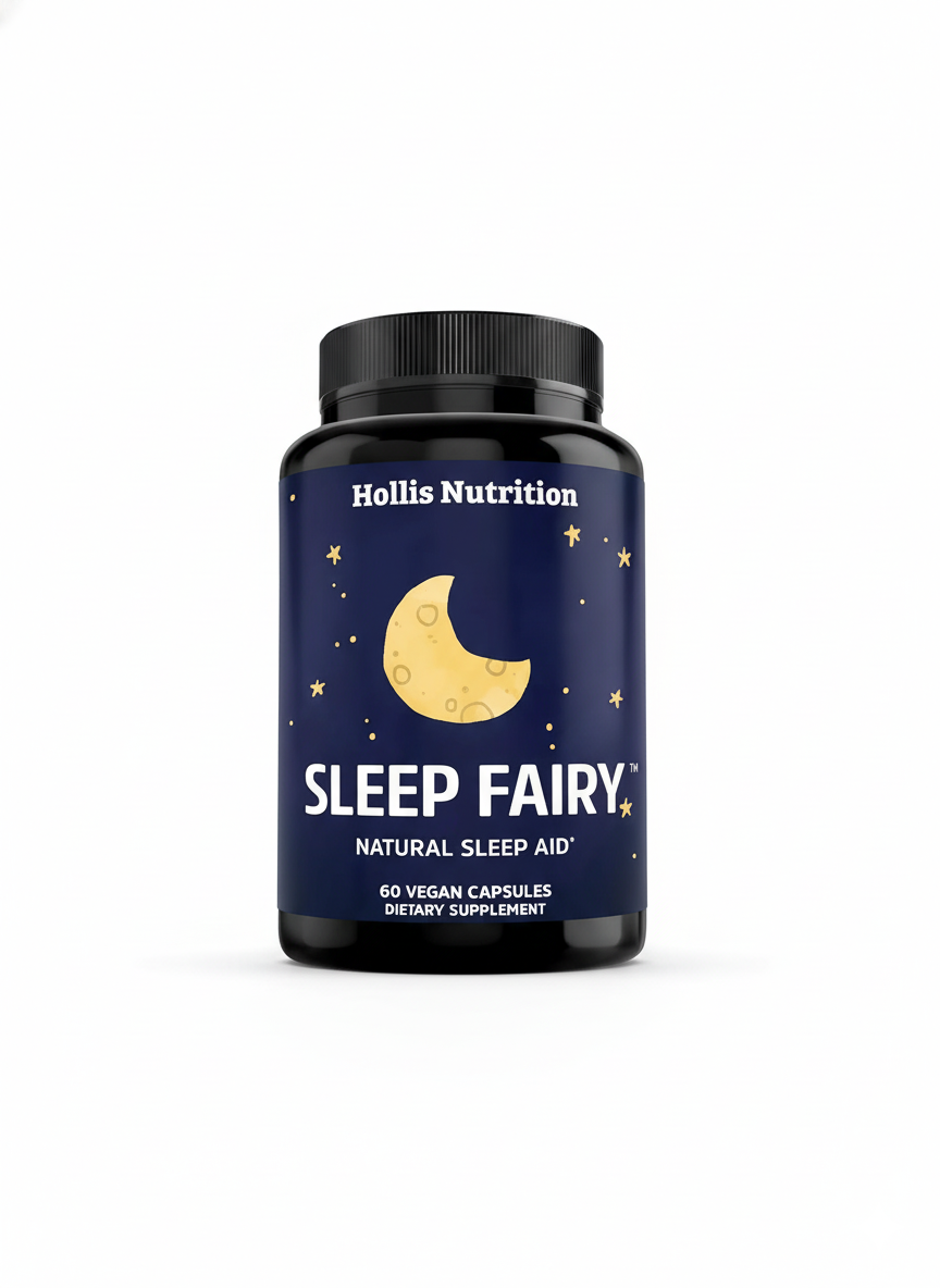 Sleep Fairy Nighttime Supplement with Melatonin & Magnesium Glycinate - Vegan Capsules